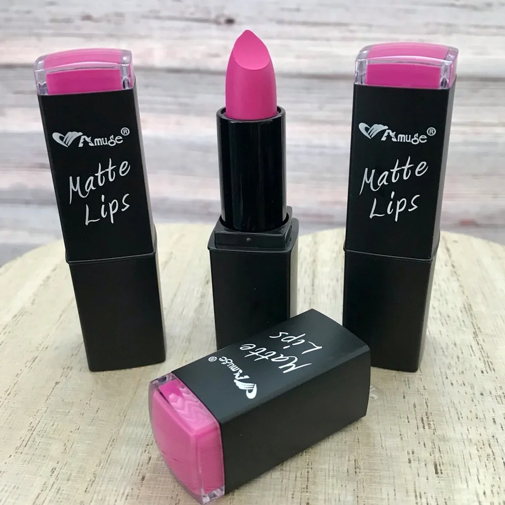 🆕3pcs Amuse Matte Lips Lipstick